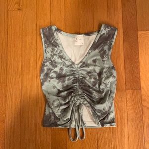 Tie dye crop top